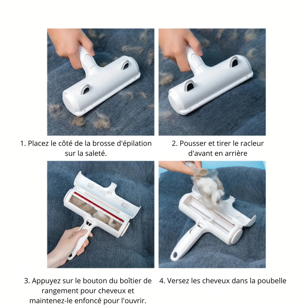 Rouleau Anti-Poils Réutilisable