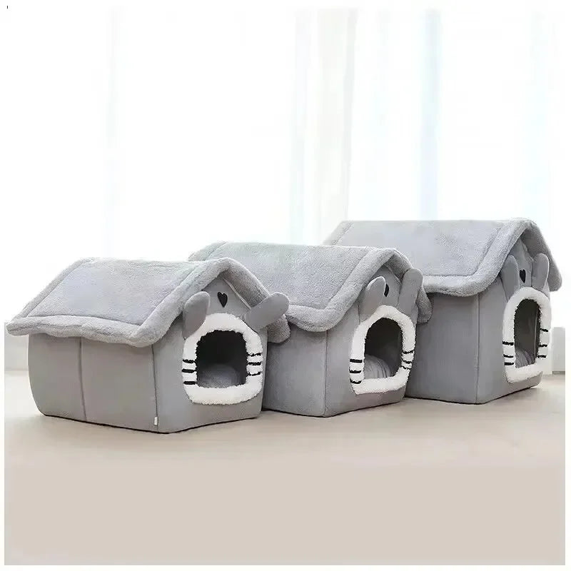 Niche Tente Douillette pour Chien et Chat