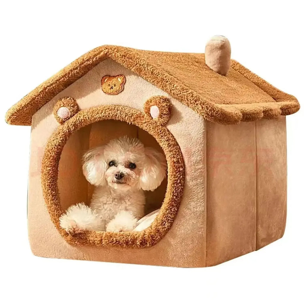 Niche Tente Douillette pour Chien et Chat