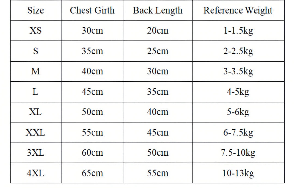 Combinaison Polaire pour Chien et Chat - Anneau toute tailles