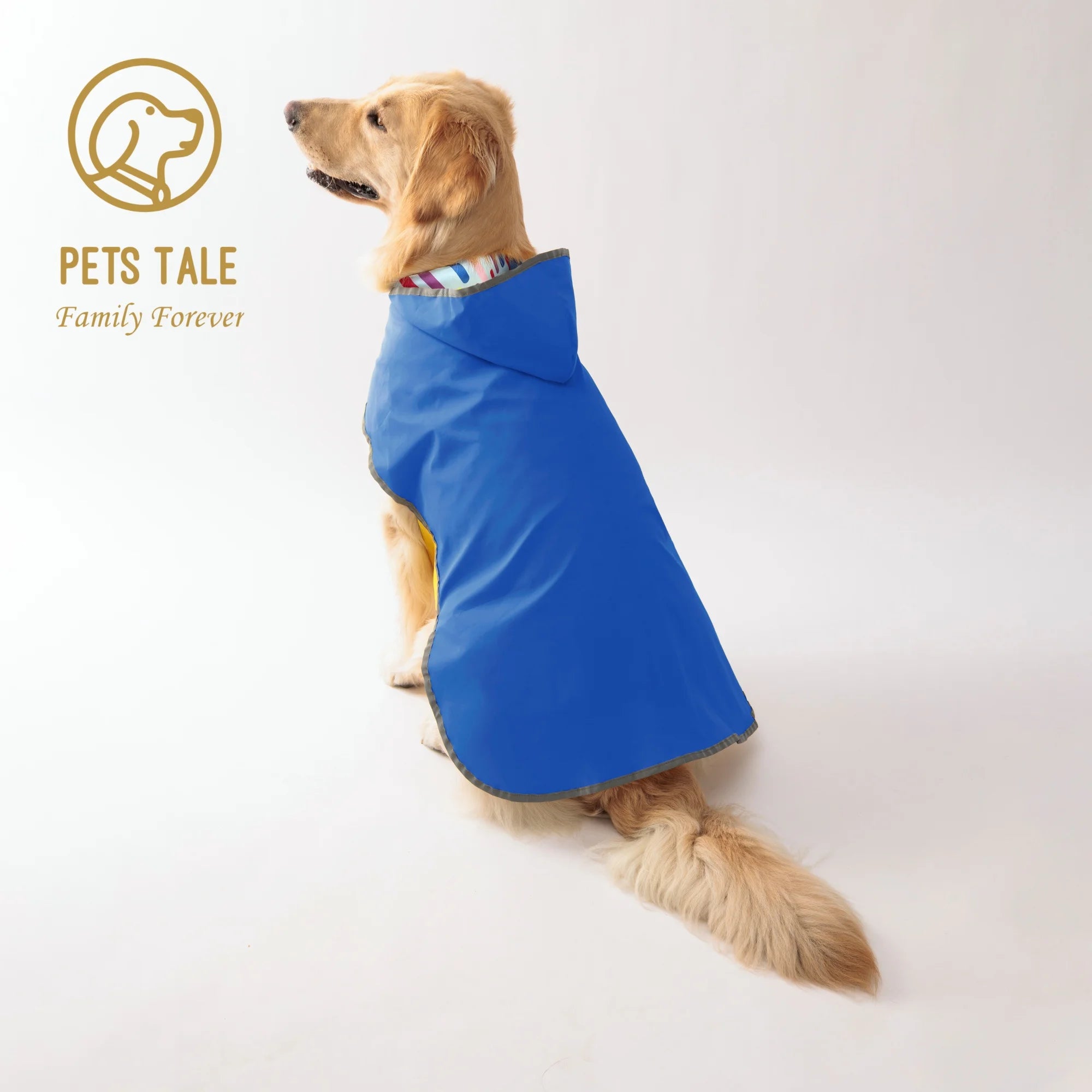 Imperméable pour chien pluie réversible